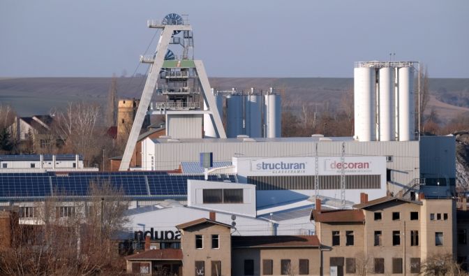 Grubenunglück im Bergwerk Teutschenthal