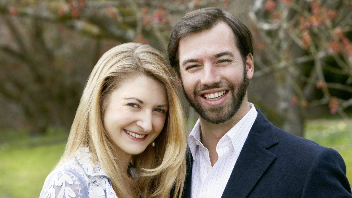 Ein Bild aus dem Jahr 2012 zeigt Stéphanie und Guillaume von Luxemburg. (Foto)