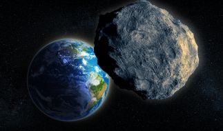 Ein gewaltiger Asteroid rast an der Erde vorbei. (Foto)
