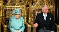 Prinz Charles (rechts) begleitete Queen Elizabeth II. zur Wiedereröffnung des britischen Parlaments. 