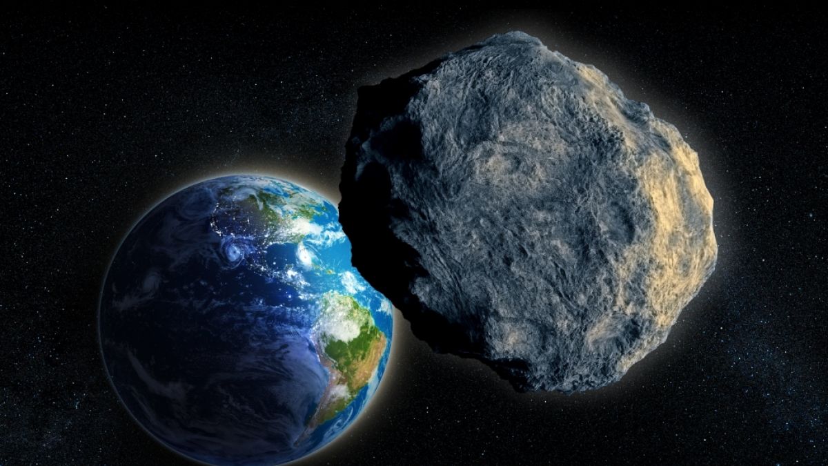 Ein Asteroid kommt der Erde heute gefährlich nah.  (Foto)