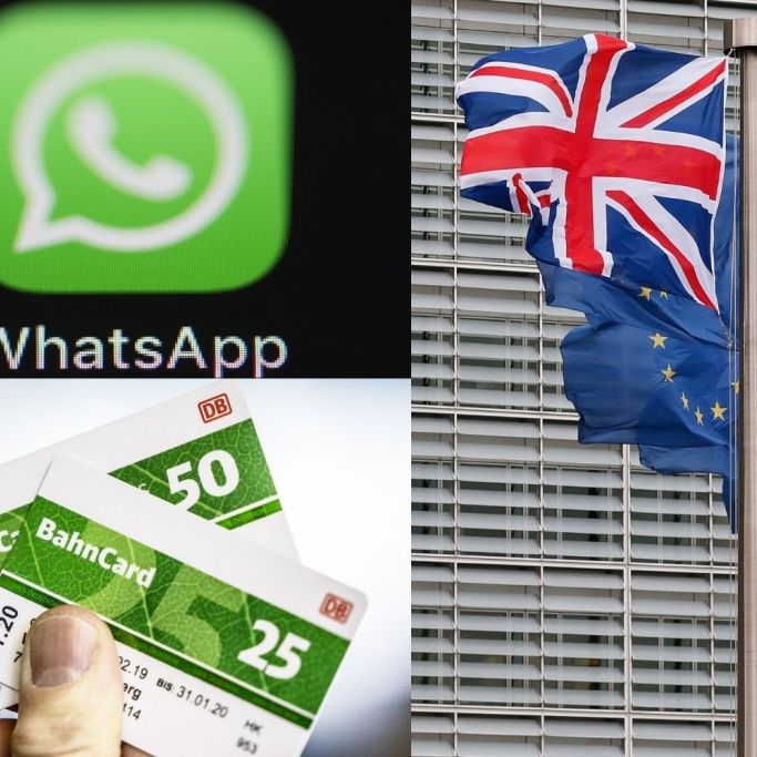 WhatsApp, Bahncard, Datenschutz! DIESE Gesetze ändern sich zum 1. Februar