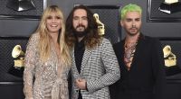 Heidi Klum kam in Begleitung von Tom und Bill Kaulitz zu der Grammy-Preisverleihung.