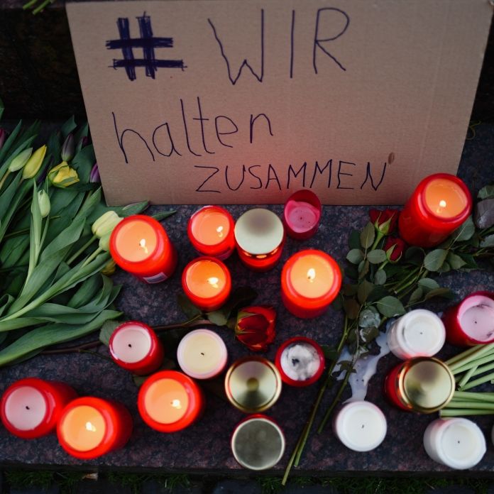 Hanau gedenkt Anschlagsopfer Hanau gedenkt Anschlagsopfer (Foto)
