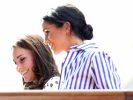 Alles nur Schauspiel? Kate Middleton und ihre Schwägerin Meghan Markle sollen sich alles andere als gut verstehen. (Foto)