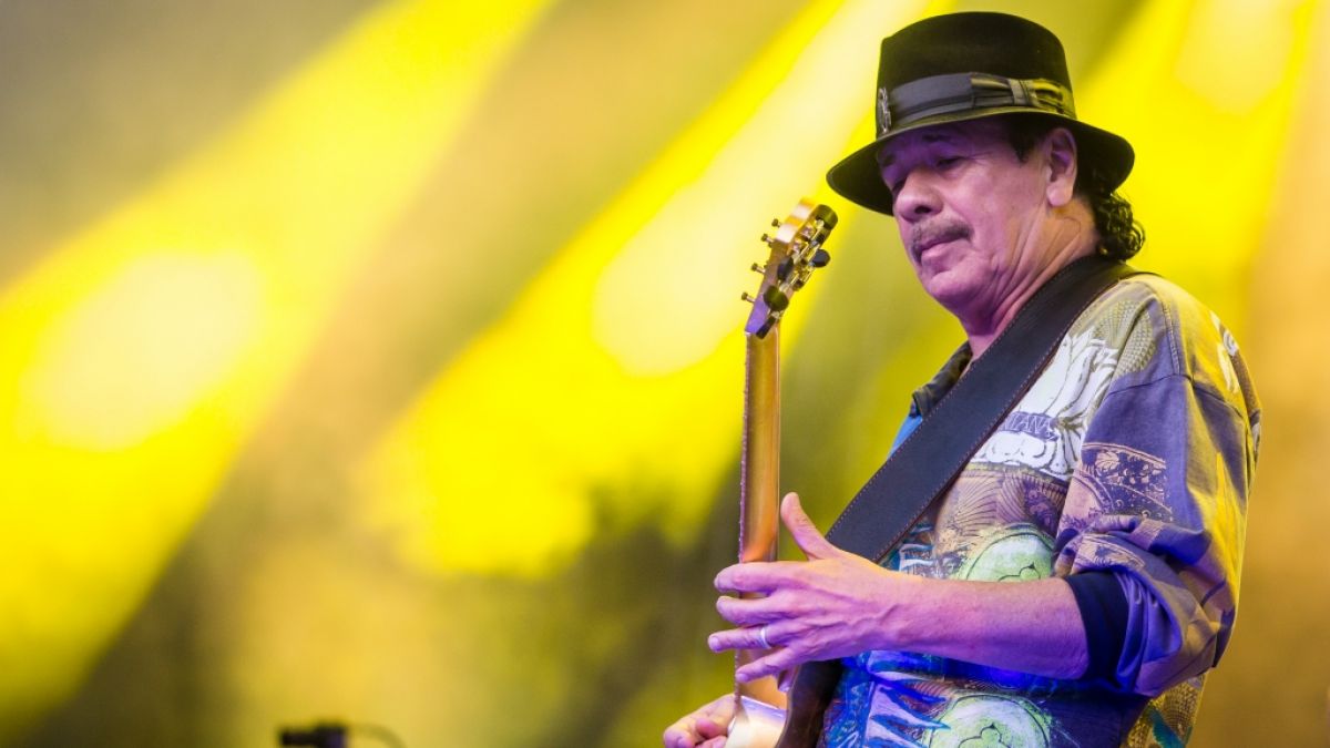 Musiker Santana sagt Europa-Termine seiner Tour ab. (Foto)