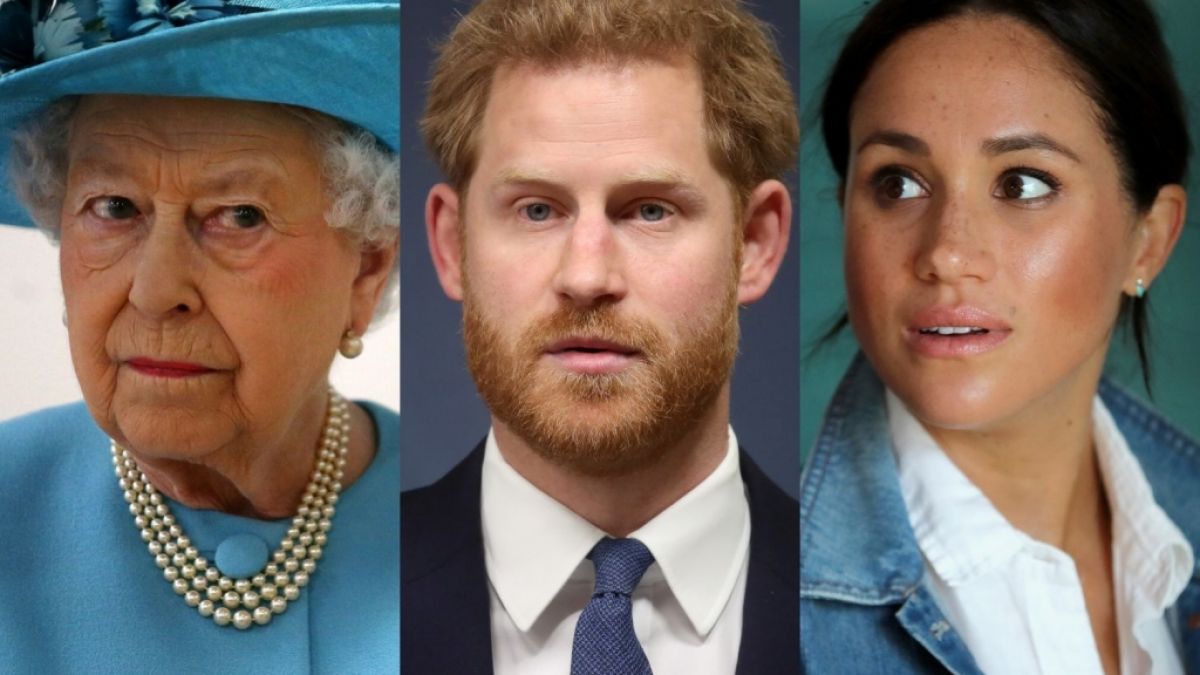 Queen Elizabeth II., Prinz Harry und Meghan Markle waren diese Woche Dauergäste in den Royals-News. (Foto)