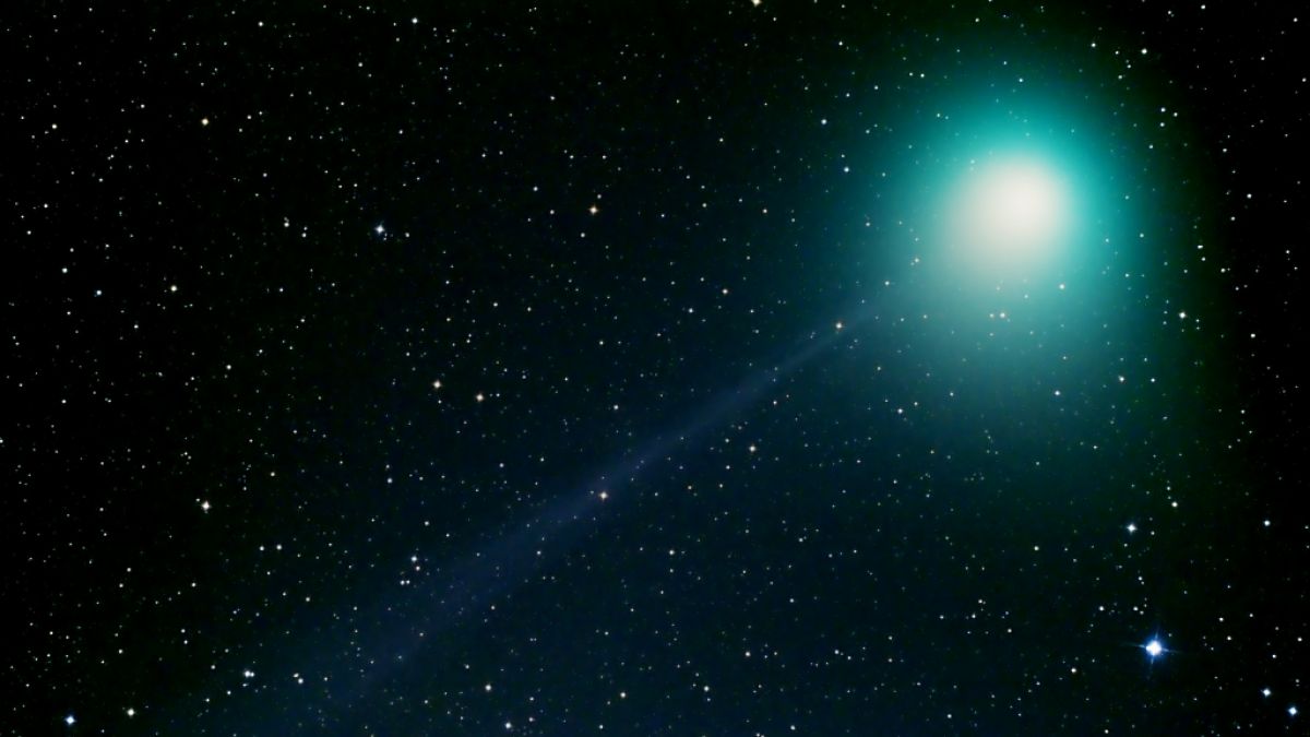 Der Komet C/2019 YA4 ATLAS soll im April und Mai am Himmel leuchten. (Foto)