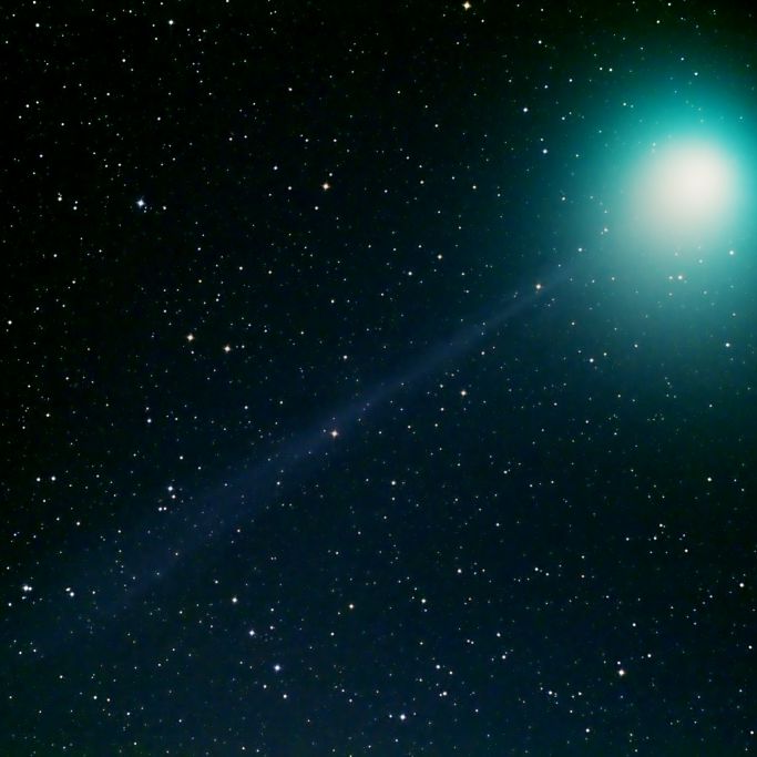 Düsteres Omen? Grünlicher Riesen-Komet funkelt am Himmel