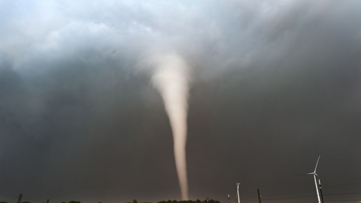 In Belgien hat ein Tornado für Aufsehen gesorgt. (Foto)