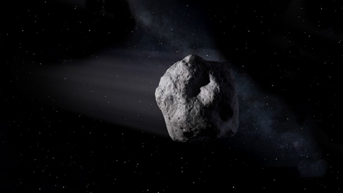Beinahe täglich fliegen Asteroiden an der Erde vorbei. (Symbolbild) (Foto)