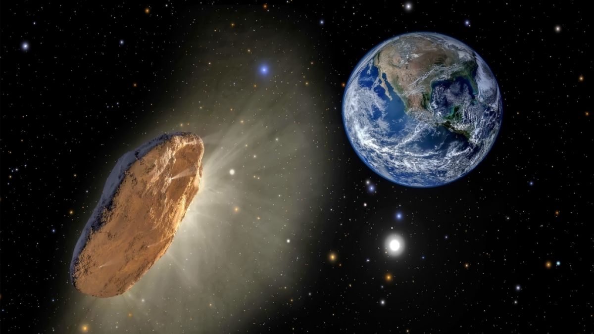 Immer wieder kommen riesige Asteroiden in Erdnähe. (Foto)