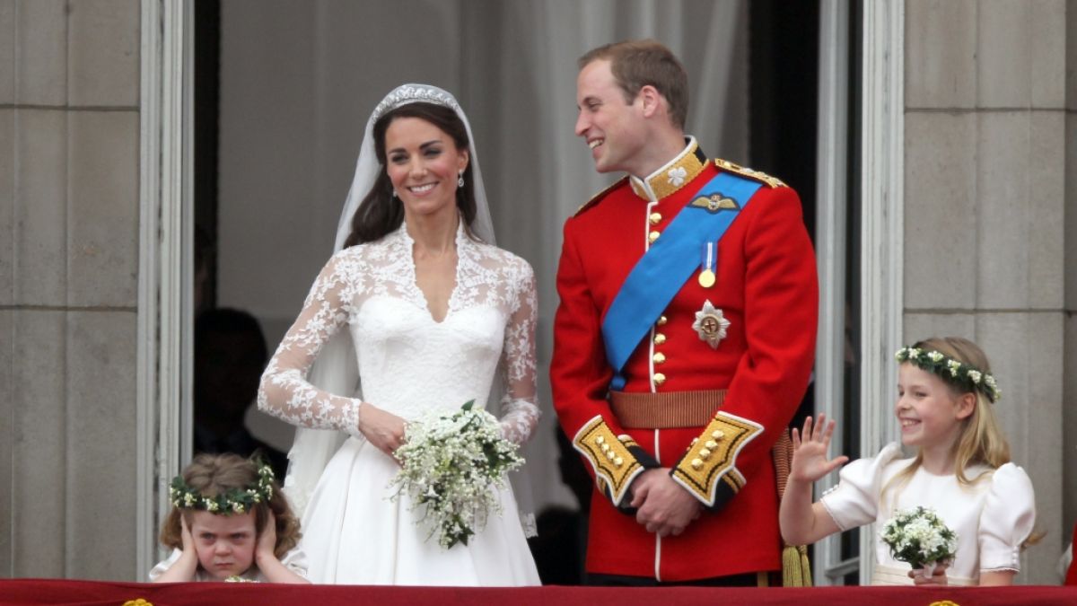 Kate Middleton und Prinz William heirateten am 29. April 2011. (Foto)