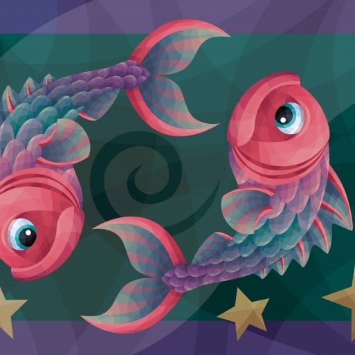 Sensibel, hilfsbereit, künstlerisch - Fische im Horoskop