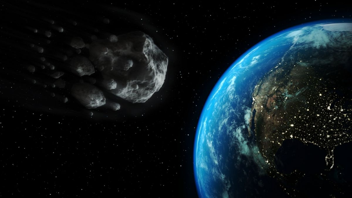 In wenigen Wochen schrammt ein Asteroid extrem nah an der Erde vorbei. (Foto)