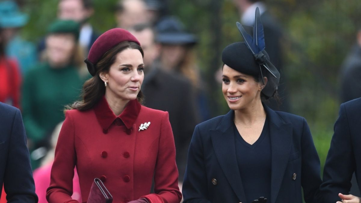 Auch sie gehören zu den schönsten Royals aller Zeiten: Herzogin Kate Middleton und Meghan Markle. (Foto)