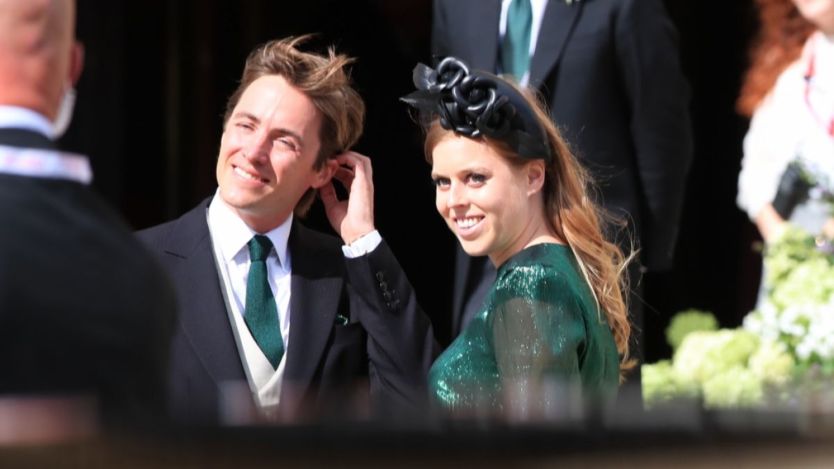 Prinzessin Beatrice hat ihren Verlobten Eodardo Mapelli Mozzi in einer heimlichen Zeremonie auf Schloss Windsor geheiratet. (Foto)