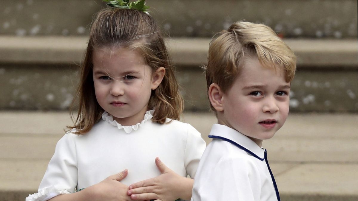 Prinz George, hier mit seiner zwei Jahre jüngeren Schwester Prinzessin Charlotte, wird am 22. Juli 2020 sieben Jahre jung. (Foto)