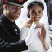 Meghan Markle trug das Diadem von Queen Mary bei ihrer Hochzeit.