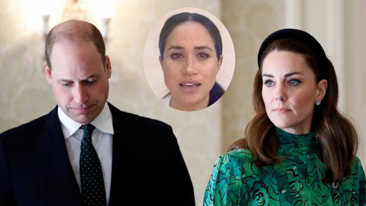 Wegen Meghan Markle haben sich Prinz William und Kate Middleton erst einmal eine Auszeit genommen. (Foto)