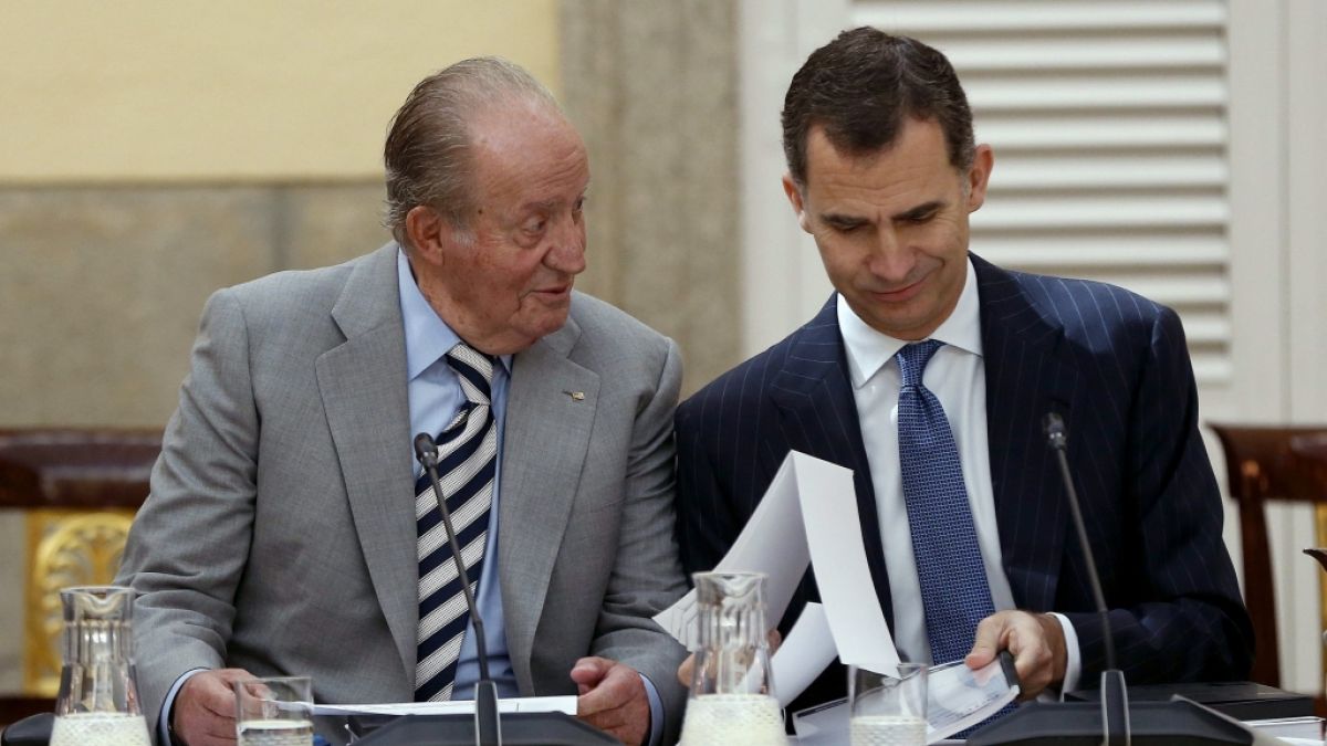 König Felipe von Spanien soll mit seinem Vater Juan Carlos gebrochen haben. (Foto)