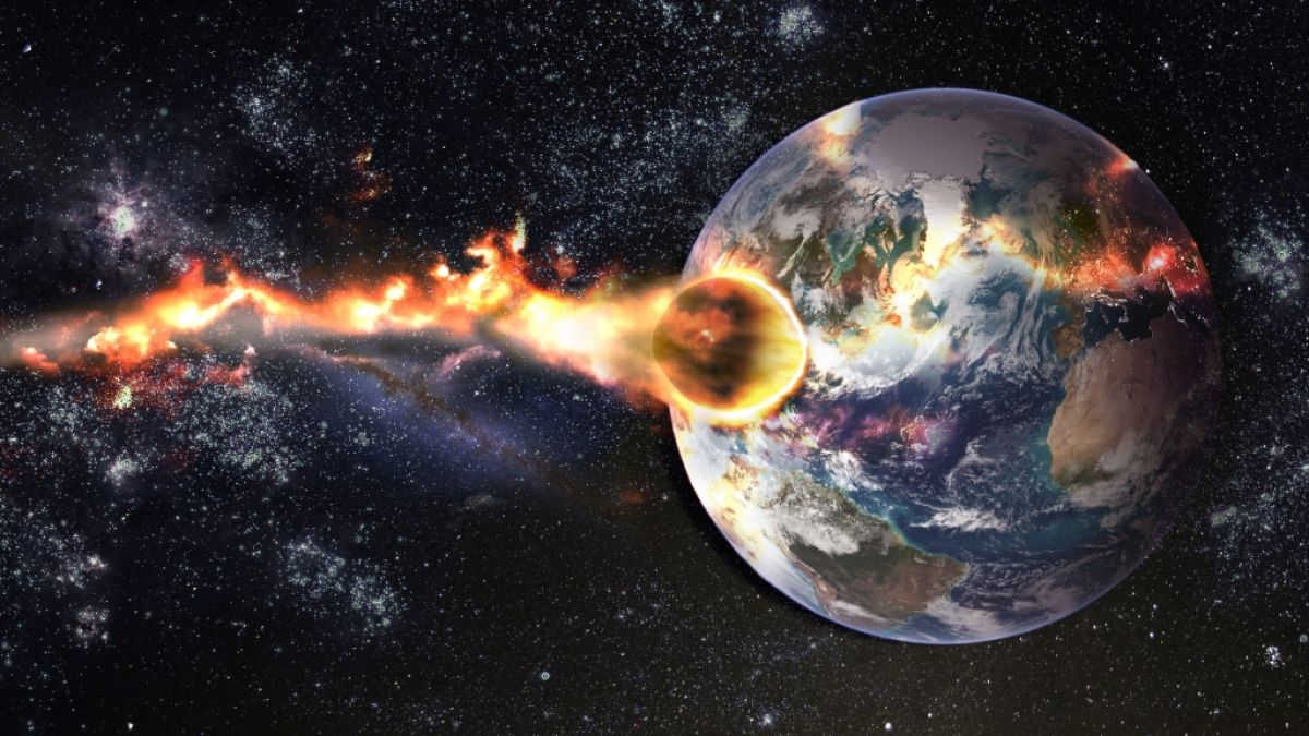 Ein Asteroid schrammte knapp an der Erde vorbei. (Foto)