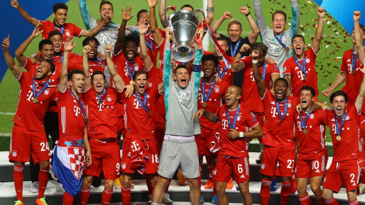 Die Bayern holen sich das zweite Triple in der Champions League. (Foto)