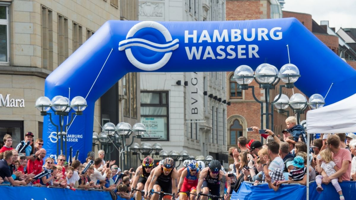 Triathlon in Hamburg Ergebnisse Deutsche Staffel bei Triathlon-WM ohne Chance