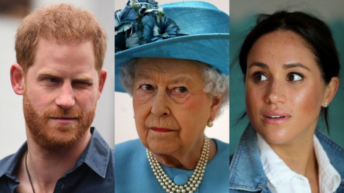 Angesichts der aktuellen Royals-News dürfte selbst Prinz Harry, Queen Elizabeth II. und Meghan Markle der Mund vor Staunen offen stehen geblieben sein. (Foto)