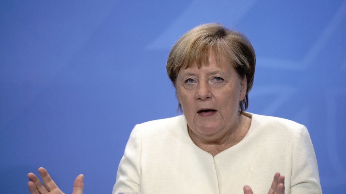 Angela Merkel spricht sich gegen einen zweiten Lockdown aus. (Foto)