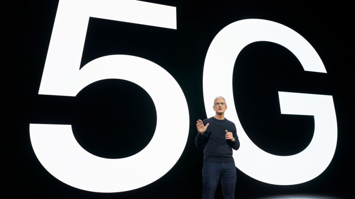 Apple-CEO Tim Cook hat mit dem iPhone 12 eine neue Smartphone-Generation angekündigt. (Foto)