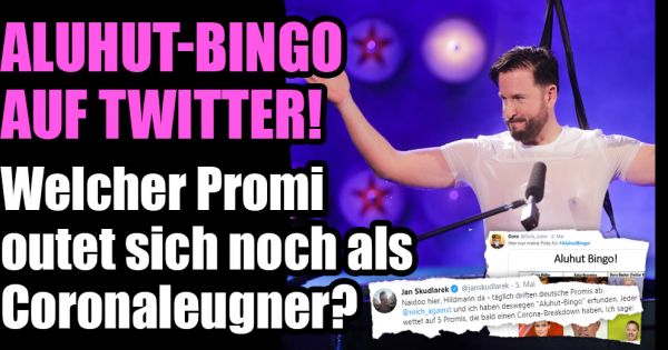 Hildmann, Naidoo, Wendler: Aluhut-Bingo auf Twitter ...