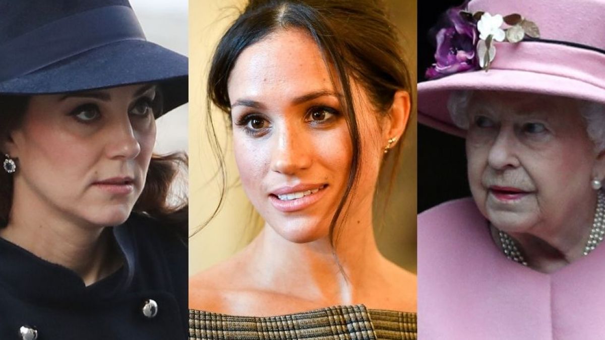 Kate Middleton, Meghan Markle und Queen Elizabeth II. fanden sich in dieser Woche allesamt in den Royals-News wieder. (Foto)
