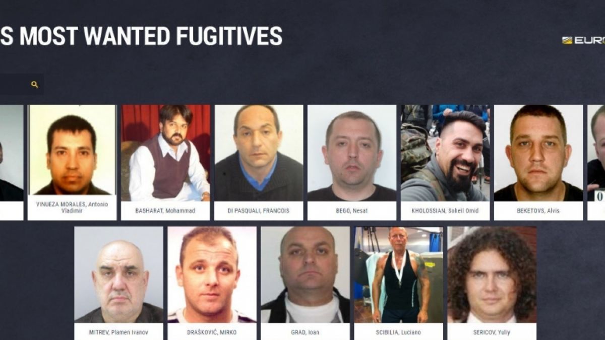 Die europäische Polizeibehörde Europol fahndet mit dieser Foto-Liste nach den 18 gefährlichsten Sexualverbrechern Europas. (Foto)