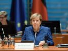 Angela Merkel beriet zusammen mit den Länderchefs über einen Wellenbrecher-Lockdown im November. (Foto)