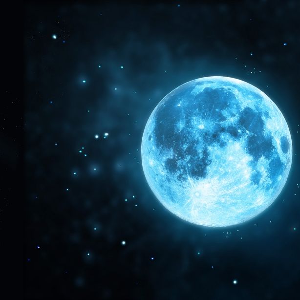 Seltenes Spektakel! Winziger Blue Moon an Halloween