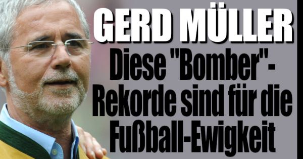Gerd Müller zum 75. Geburtstag: Diese Fußball-Rekorde des ...