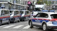 Großes Polizeiaufgebot in der Wiener Innenstadt.