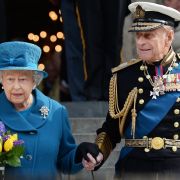 Queen Elizabeth II. und Prinz Philip im Jahr 2015. Queen Elizabeth II. und Prinz Philip im Jahr 2015.
