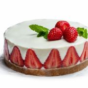 No-Bake-Cheesecake mit Erdbeeren ist nicht nur lecker, sondern auch ganz einfach selbst gemacht. No-Bake-Cheesecake mit Erdbeeren ist nicht nur lecker, sondern auch ganz einfach selbst gemacht.