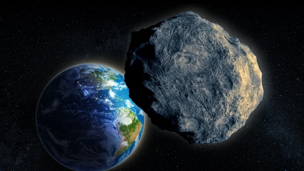 Gleich fünf Asteroiden kreuzen am Wochenende die Flugbahn der Erde, einer davon ist riesig. (Foto)