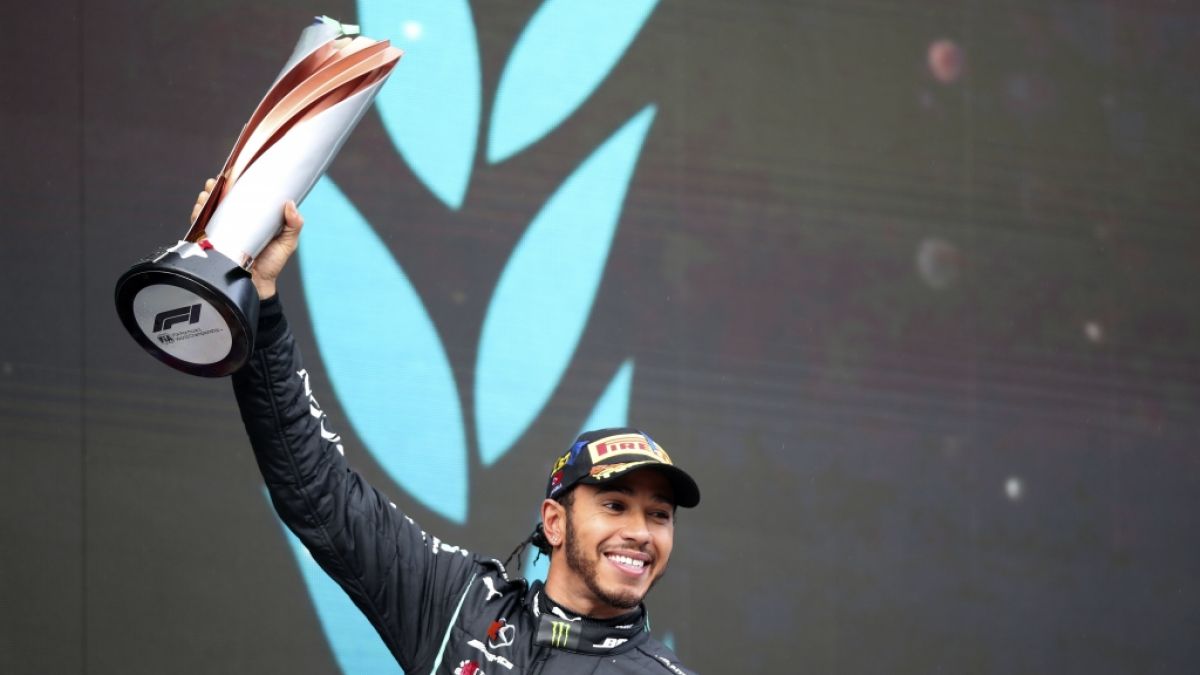 Lewis Hamilton holte sich seinen 7. Weltmeistertitel. (Foto)