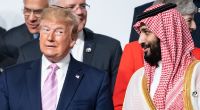 Der noch amtierende US-Präsident Donald Trump und Kronprinz von Saudi-Arabien Mohammed bin Salman bin Abdelasis al-Saud.