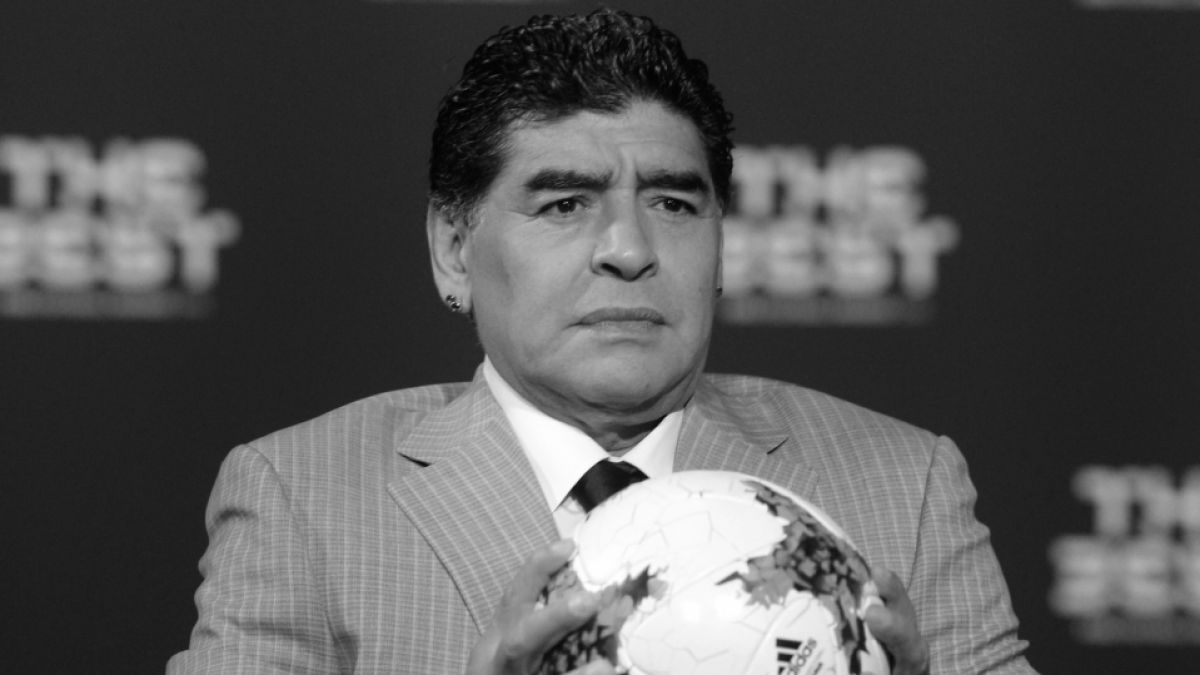 Diego Maradona wurde nur 60 Jahre alt. (Foto)