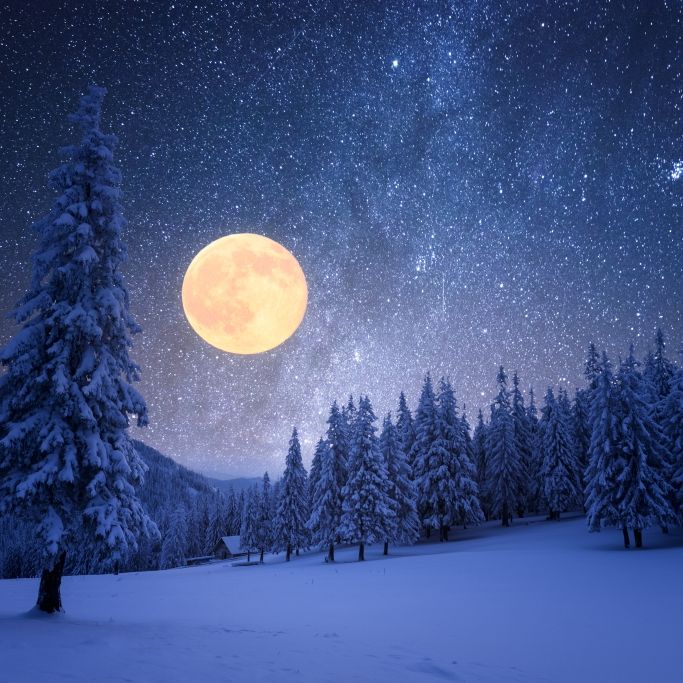Mond-Botschaft! DAS prophezeit der Weihnachts-Mond