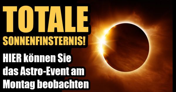 Sonnenfinsternis am 14.12.2020: Totale SoFi! HIER können ...