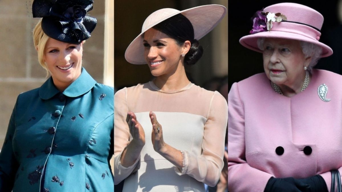 Zara Tindall, Meghan Markle und Queen Elizabeth II. fanden sich allesamt in den Royals-News der Woche wieder. (Foto)