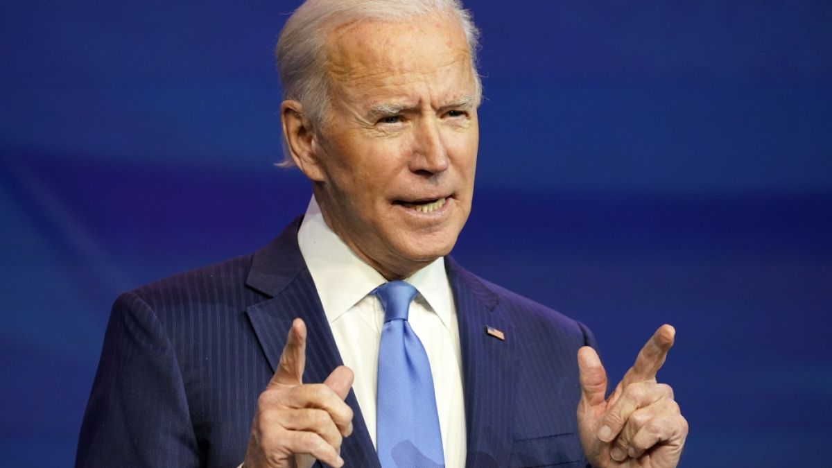 Joe Biden, Gewählter Präsident (President-elect) der USA. (Foto)