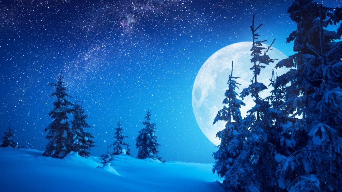 Im Dezember dürfen sich Astro-Fans auf einen leichtend hellen Lange-Nacht-Mond freuen. (Foto)