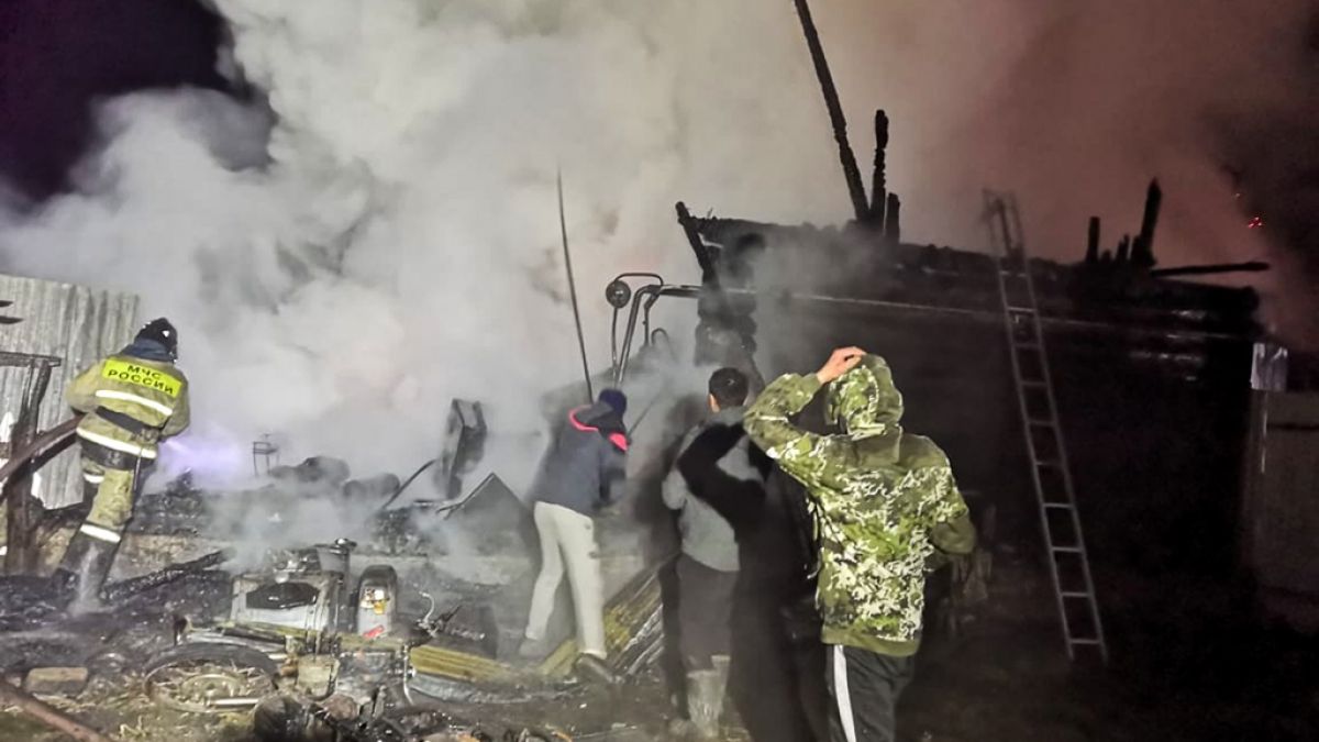 Beim Brand in einem russischen Pflegeheim sind elf Menschen ums Leben gekommen, zudem gab es mehrere Verletzte. (Foto)